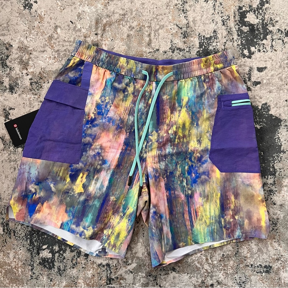 NWT Lululemon Water Repellent Hiking Shorts